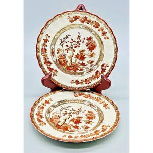 Copeland Spode England India Tree Bread Plate 6.25 inch Set Of 2 Old Mark